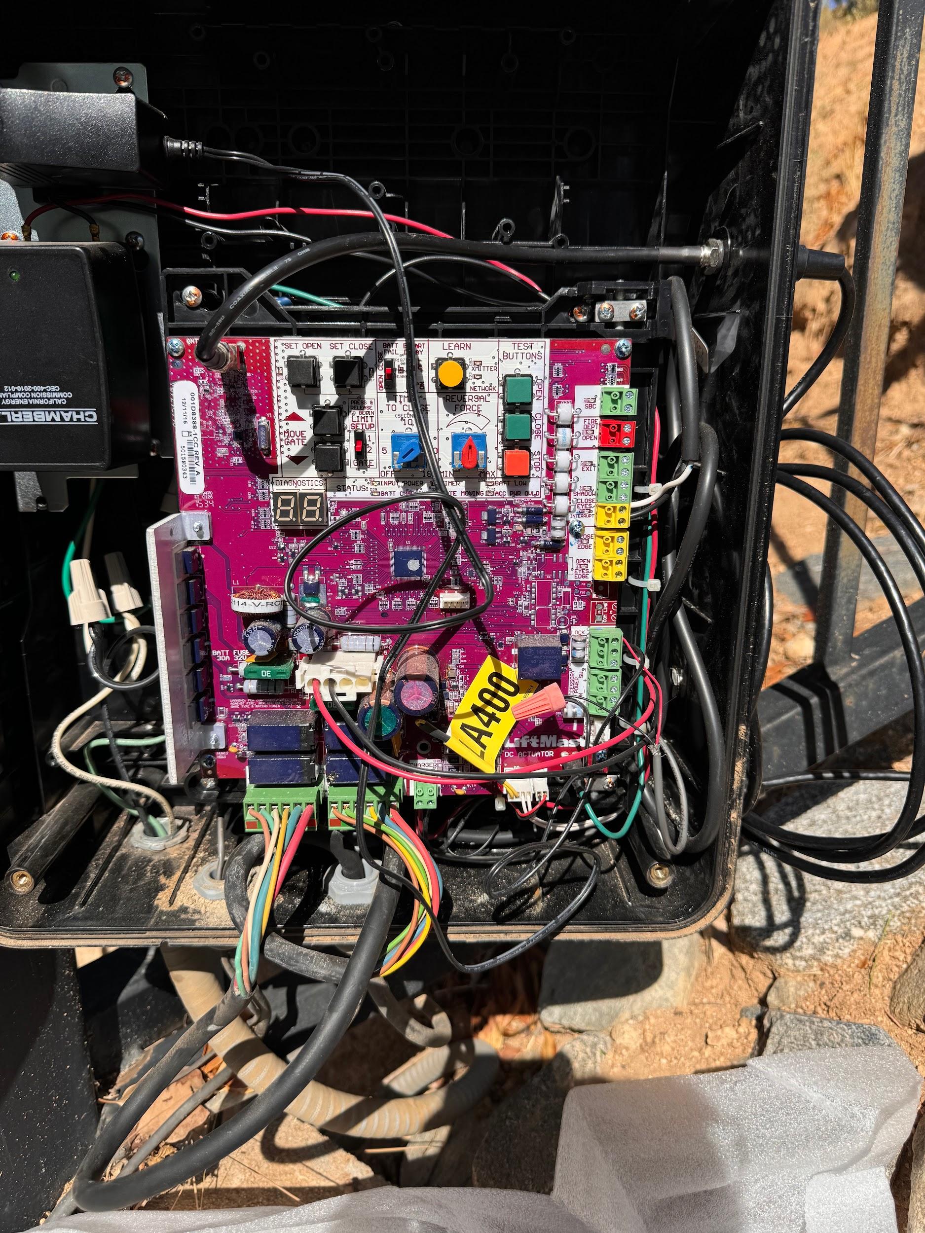 Control Board Repairs for Gate Motors